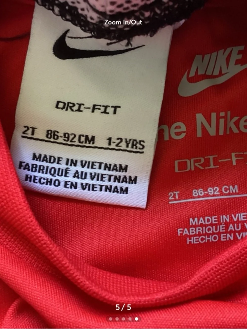 Toddler boy Nike tee & shorts outfit size 2T(NWT) ~PRICE FIRM, NO OFFERS~ - Picture 5 of 5